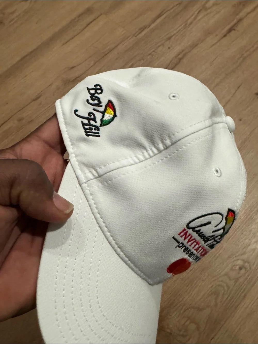 Men's Ahead White Arnold Palmer InvitationalBay Hill  Adjustable Hat